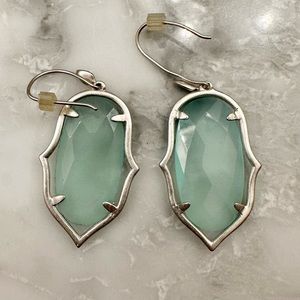 Stella & Dot- Light blue earrings